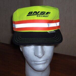 BNSF Cap, Reflective, Size Adjustable